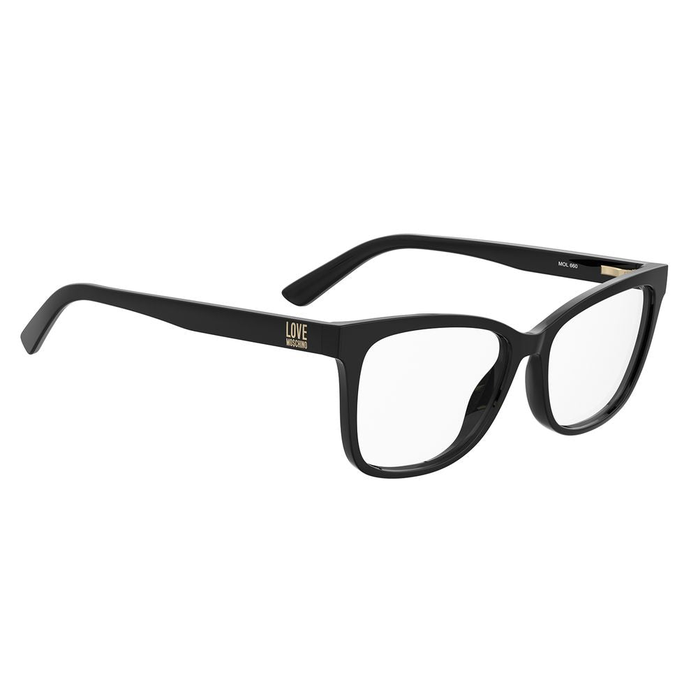 Black Plastic Glasses (frames) Accessory