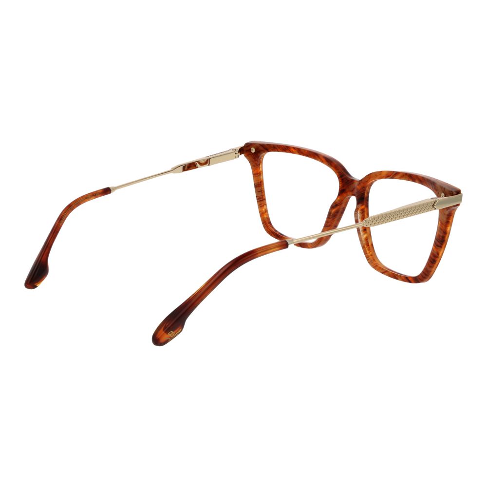 Orange Metal & Plastic Glasses (frames) Accessory