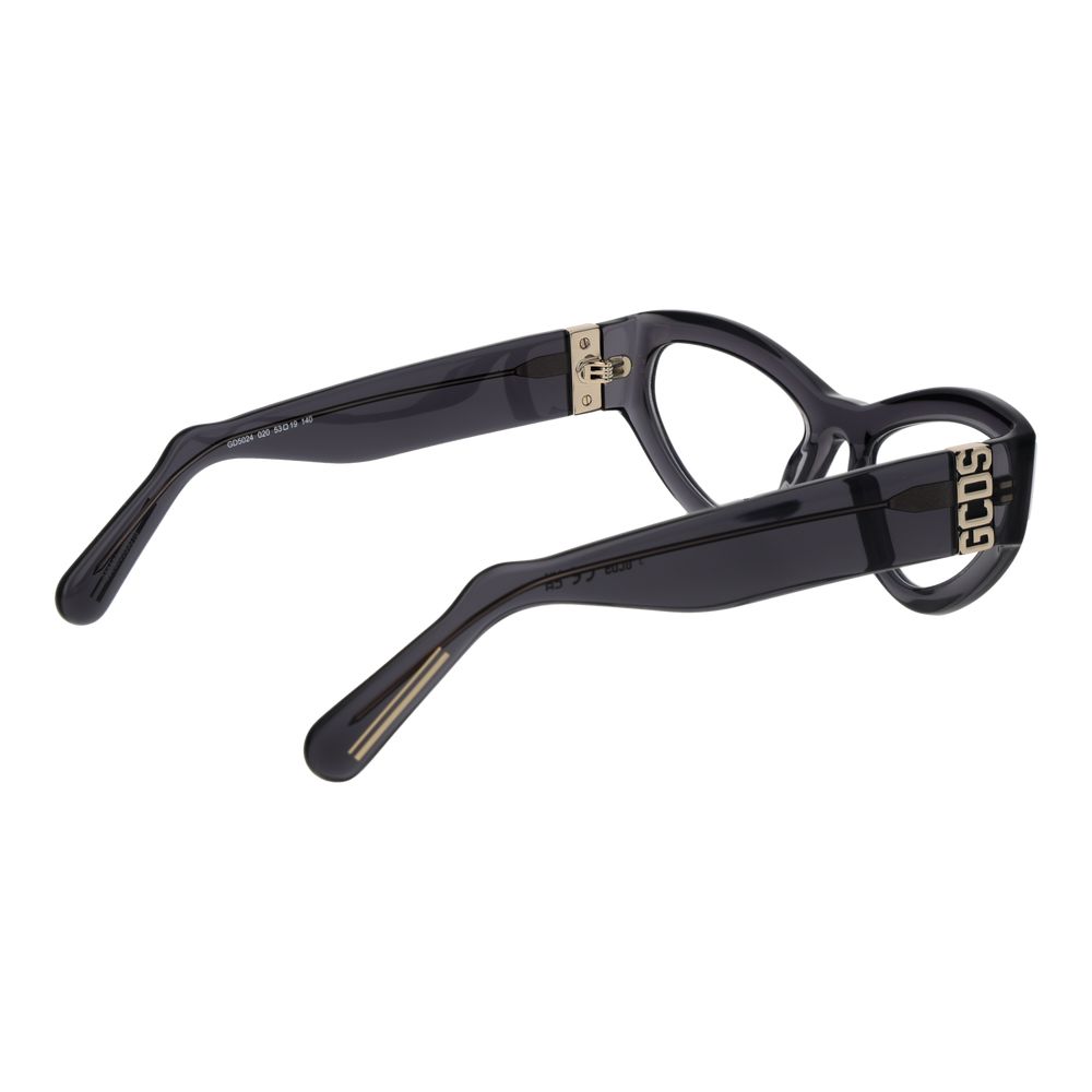 Gray Plastic Glasses (frames) Accessory