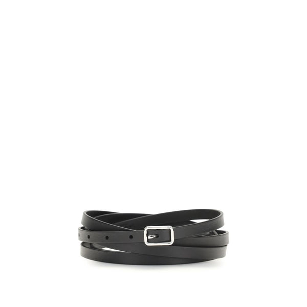 Givenchy 100% Calf Leather Bos Taurus belt in black