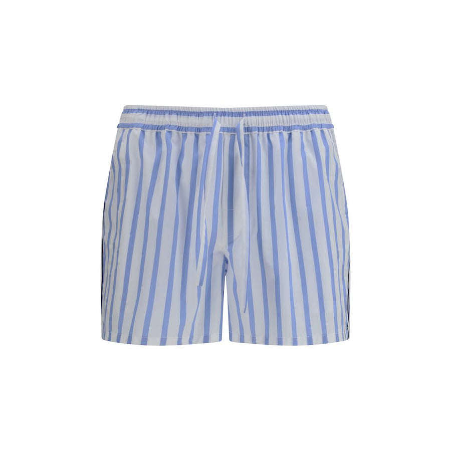 Dolce & Gabbana 98% Cotton 2% Silk bermuda shorts in blue