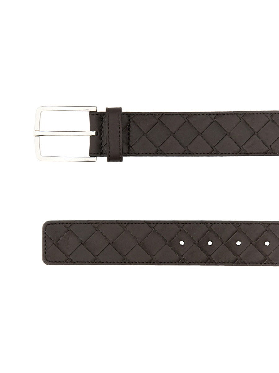 Leather Belt, Brown Calf Skin