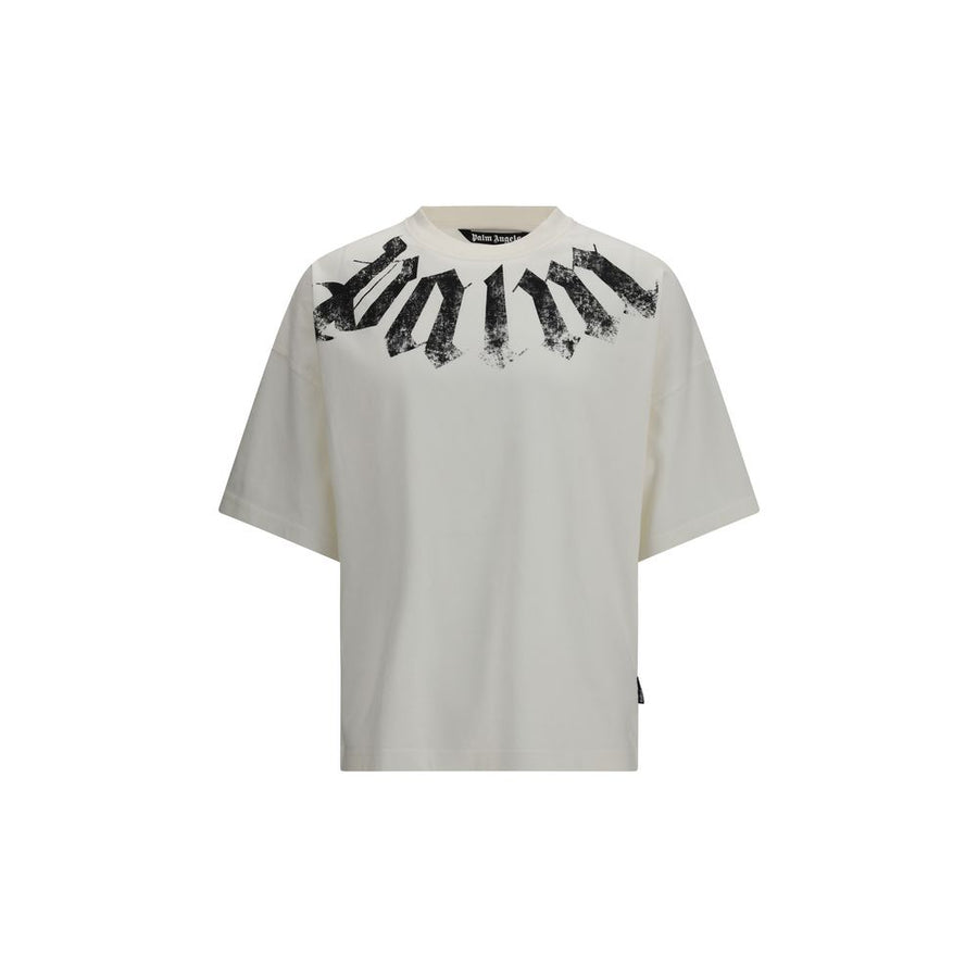 Palm Angels 100% Cotton t-shirt in white