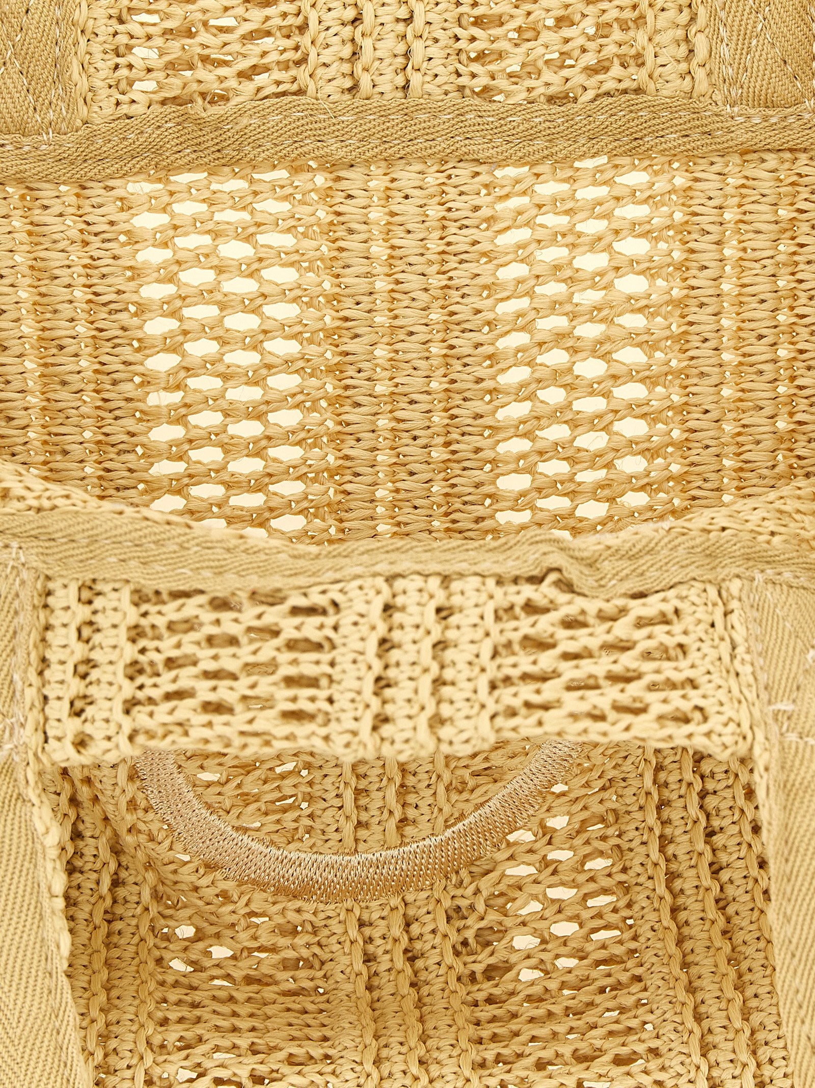 Medium Easy Tote Shopping Bag Beige Polyethylene
