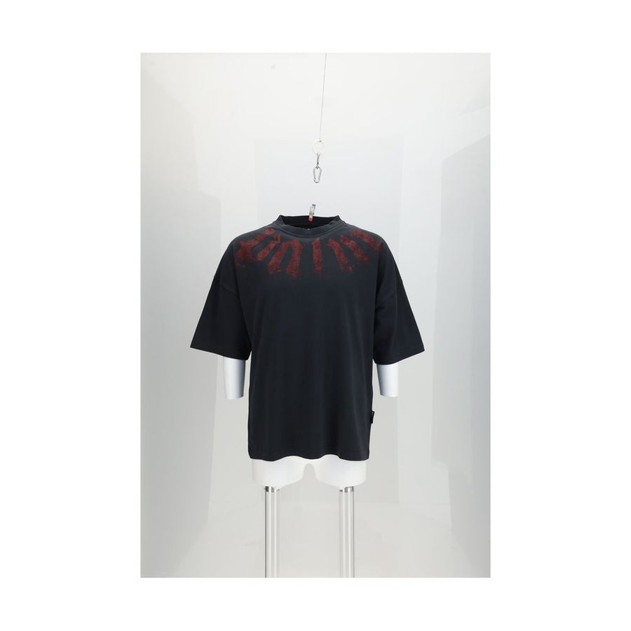 Palm Angels 100% Cotton t-shirt in black