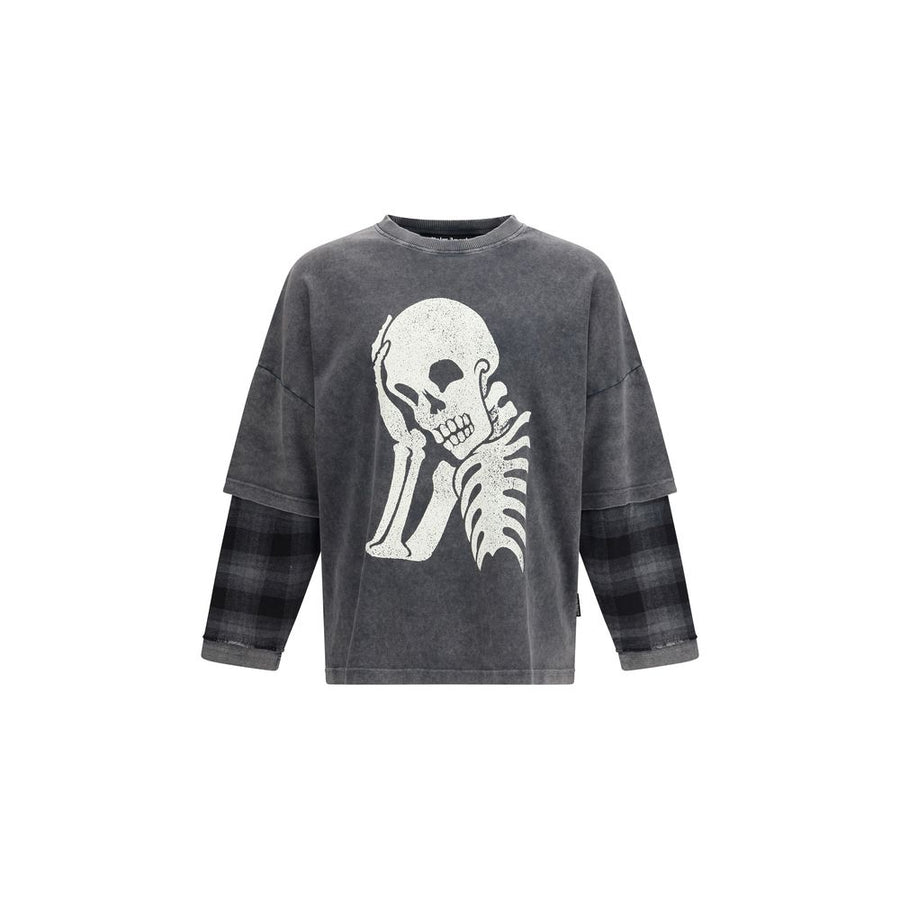 Palm Angels 95% Cotton shirt in black