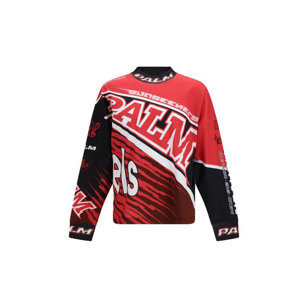 Palm Angels 100% Cotton t-shirt in red