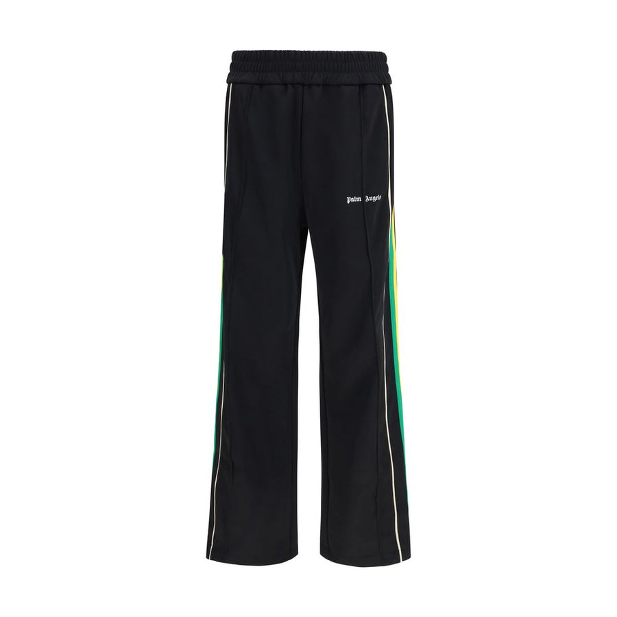 Palm Angels 100% Polyester joggers in black