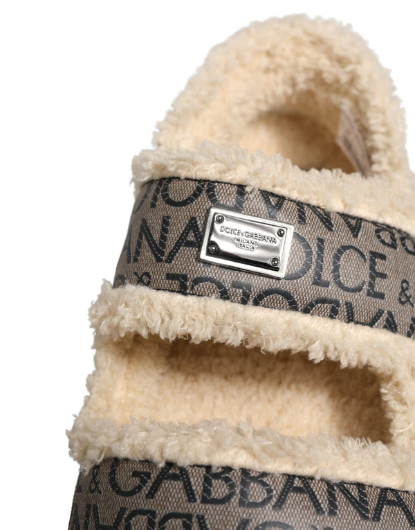 Dolce & Gabbana slipper in beige