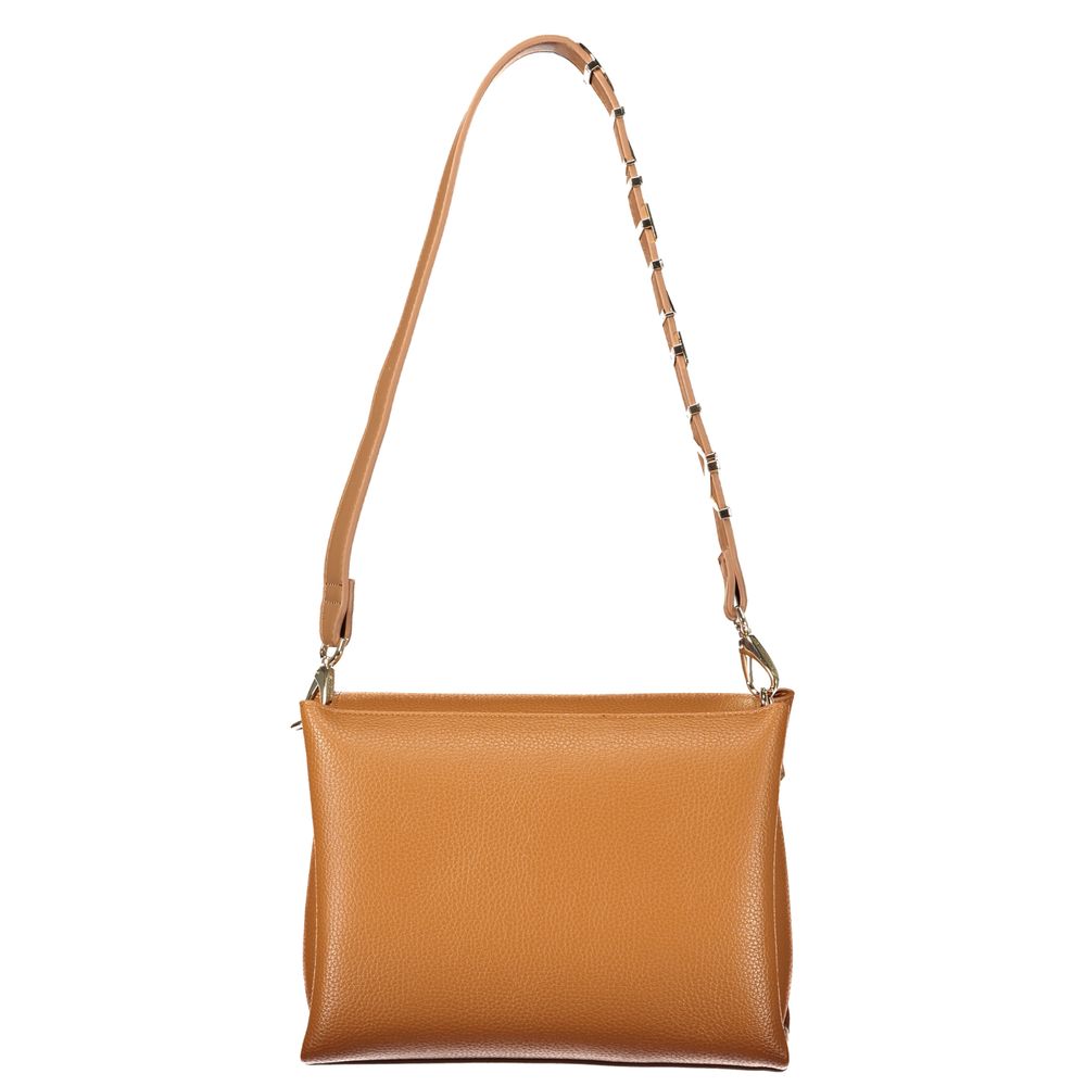 Brown Polyethylene Handbag Bag