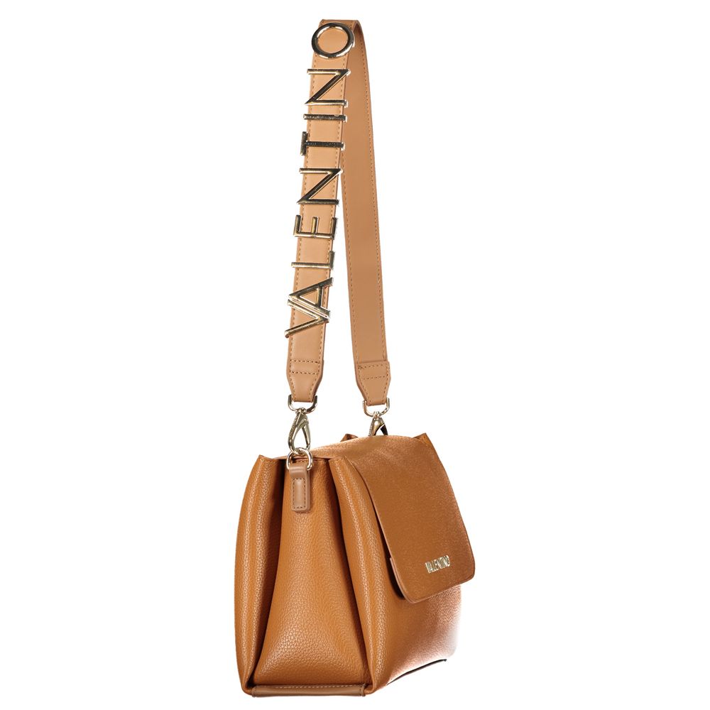 Brown Polyethylene Handbag Bag