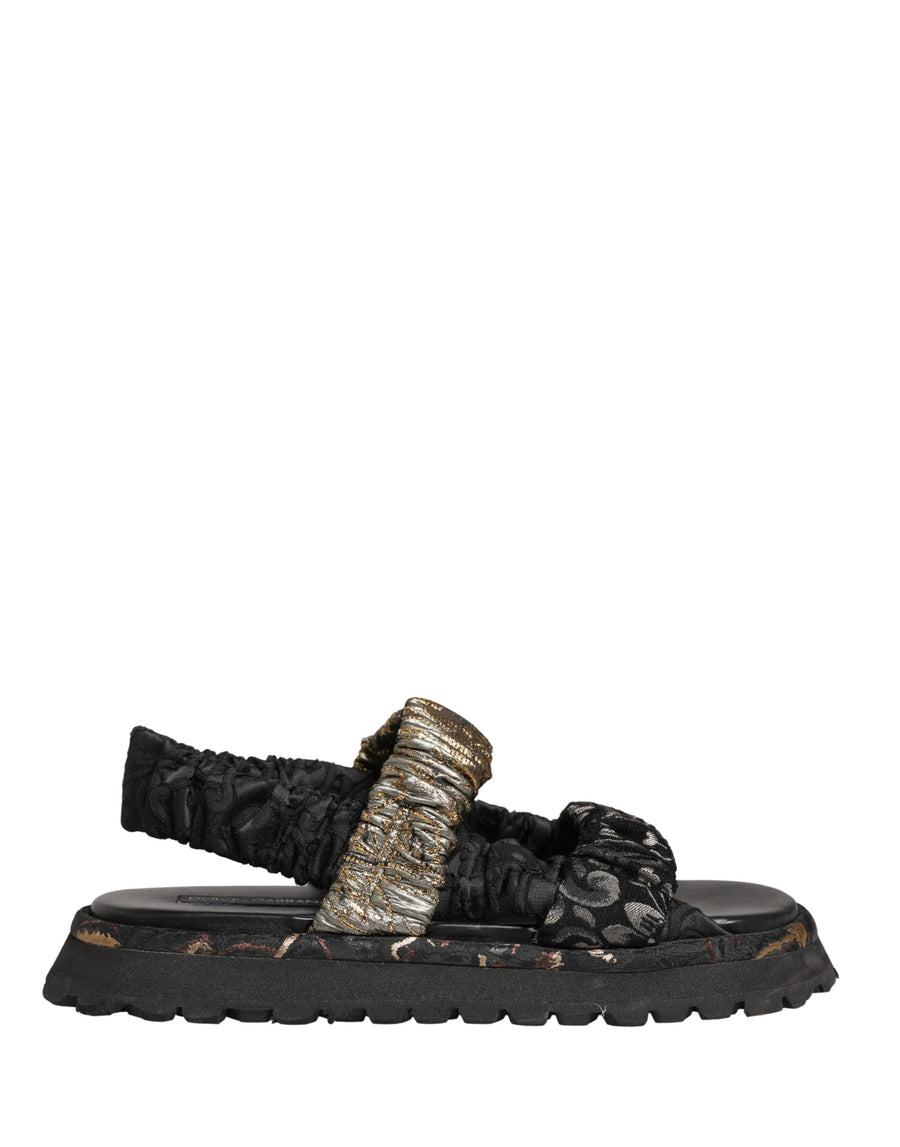 Dolce & Gabbana Leather sandals in black