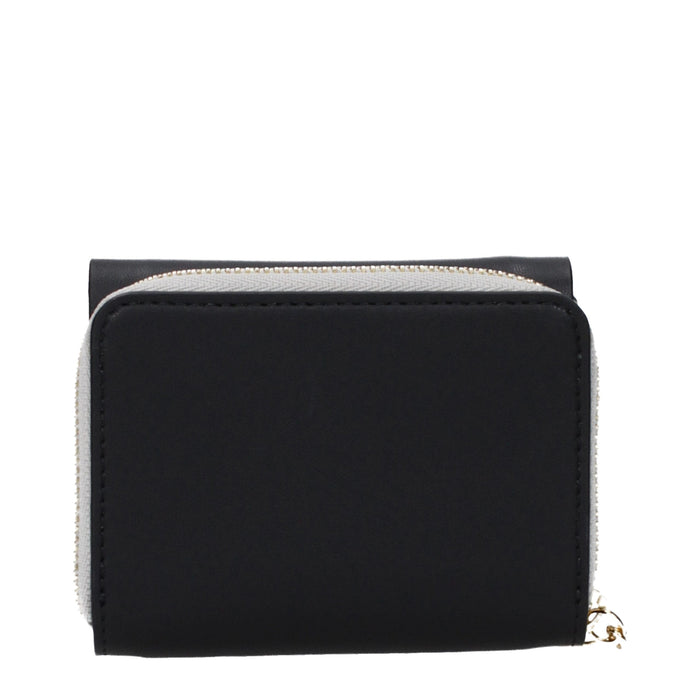 Stella McCartney Eco leather wallet in black — view 2