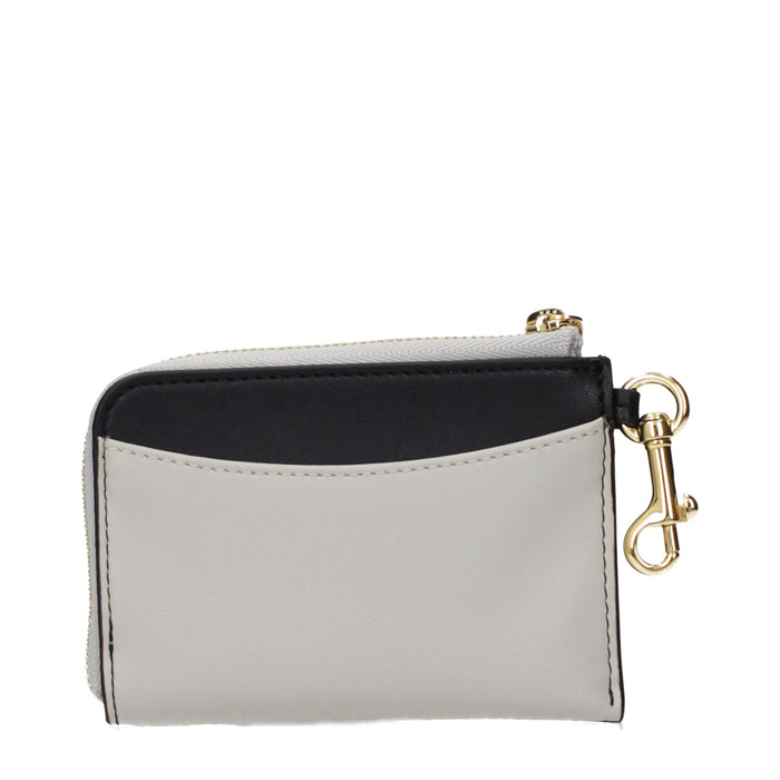 Stella McCartney Eco leather coin purse in black — view 2
