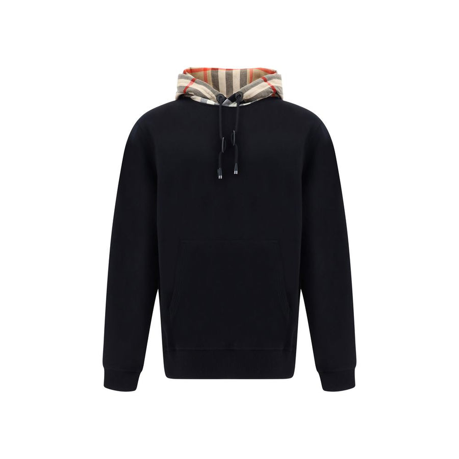 Burberry 100% Cotton hoodie in black