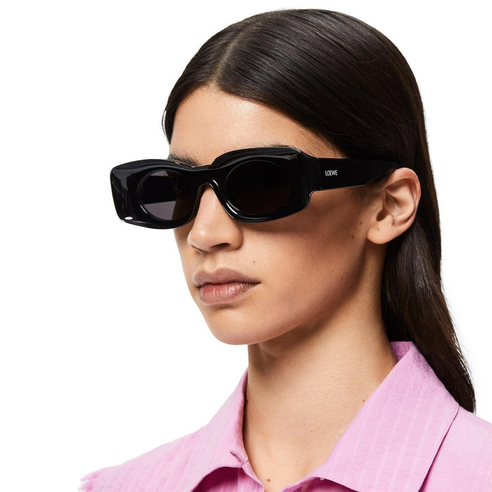LW40033I 01A Nero Acetate Occhiali Sole