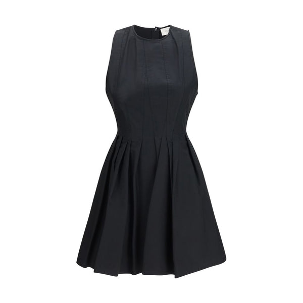 Max Mara 100% Cotton dress in black