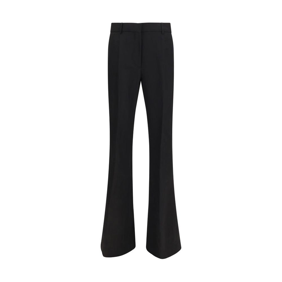 Max Mara 100% Viscose trousers in black