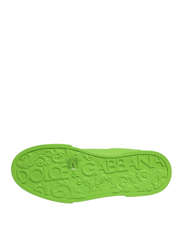 Dolce & Gabbana 100% Calf Leather sneaker in green