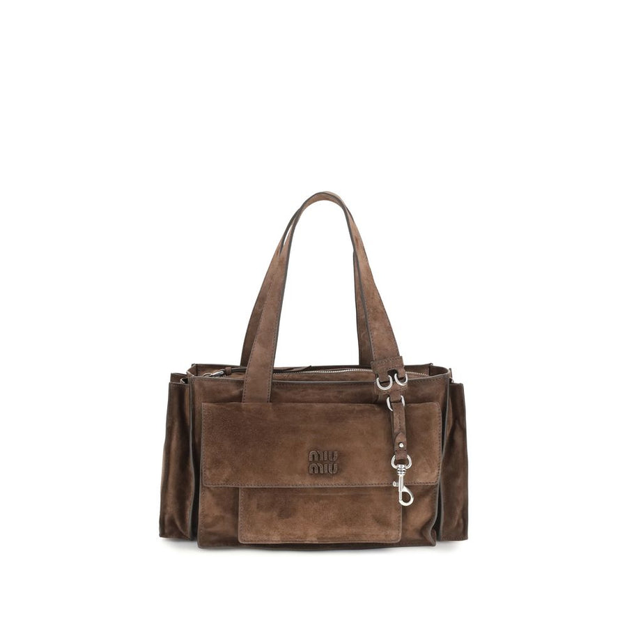 Miu Miu 100% Calf Leather Bos Taurus shoulder bag in brown