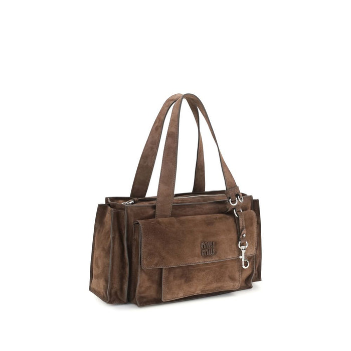 Miu Miu 100% Calf Leather Bos Taurus shoulder bag in brown — view 2