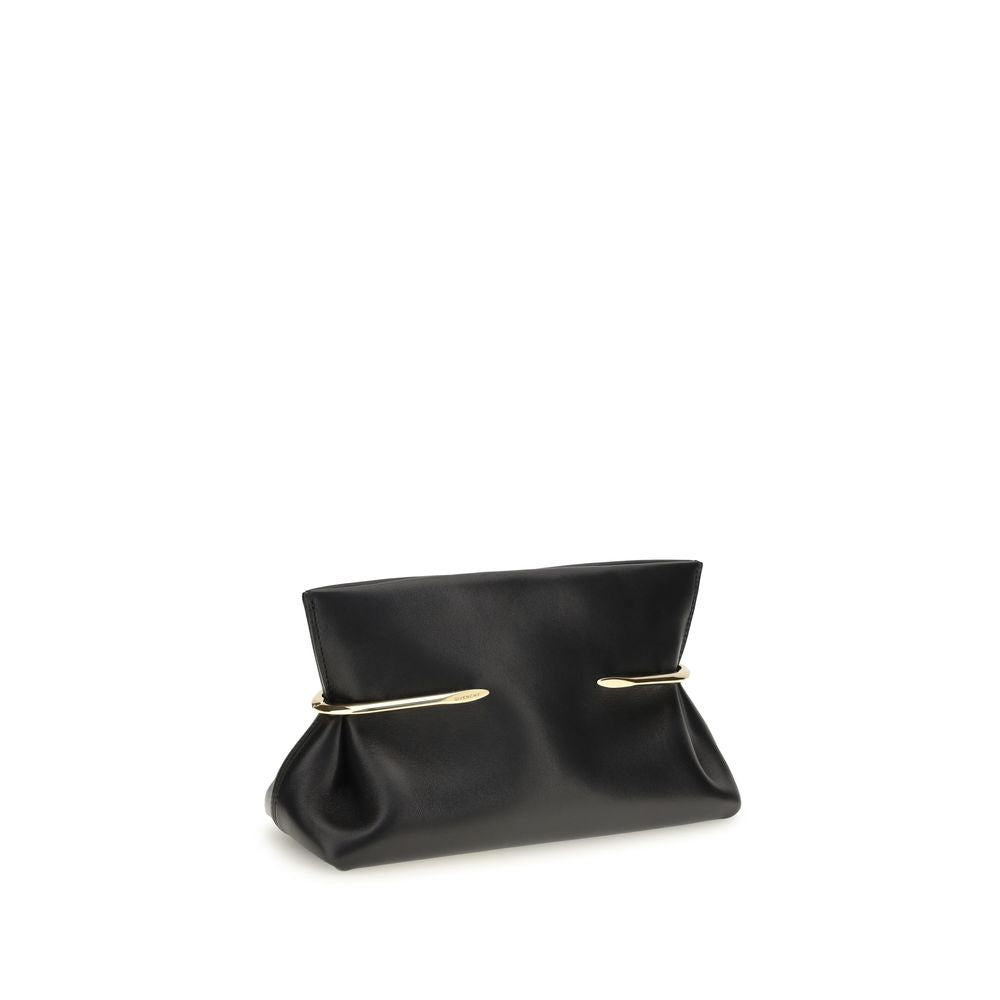 Black Napa Leather - Calf Bos Taurus Clutch Bag