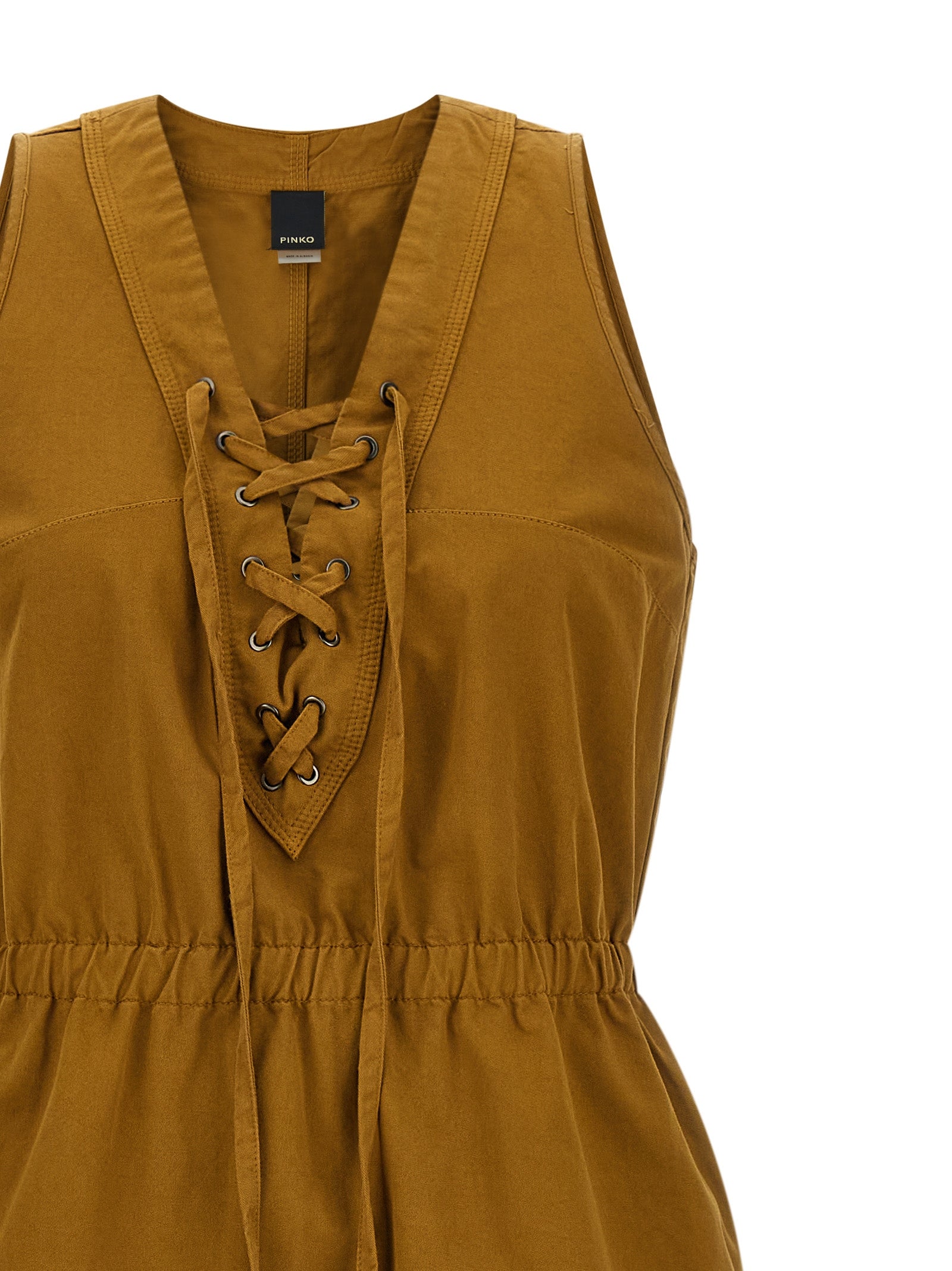 Casarsa Dress Brown Cotton