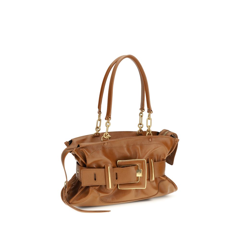 Brown Calf Leather Bos Taurus Handbag Bag