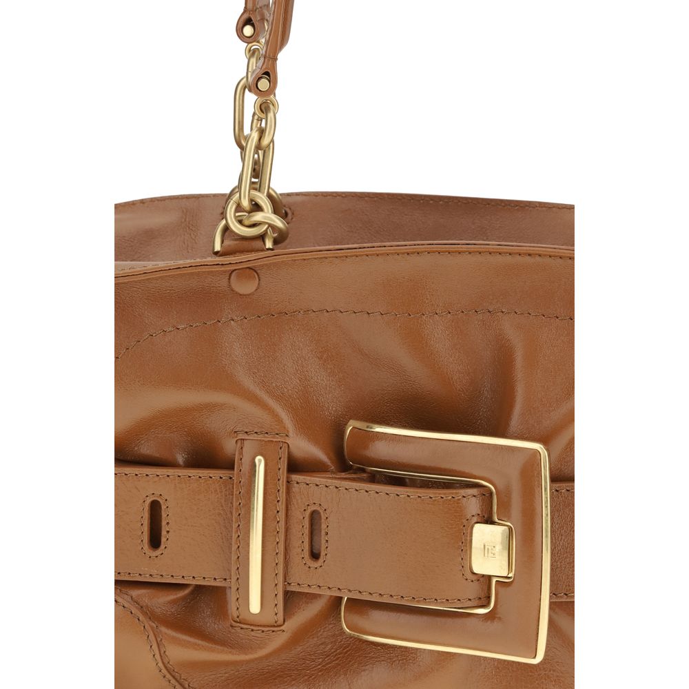 Brown Calf Leather Bos Taurus Handbag Bag