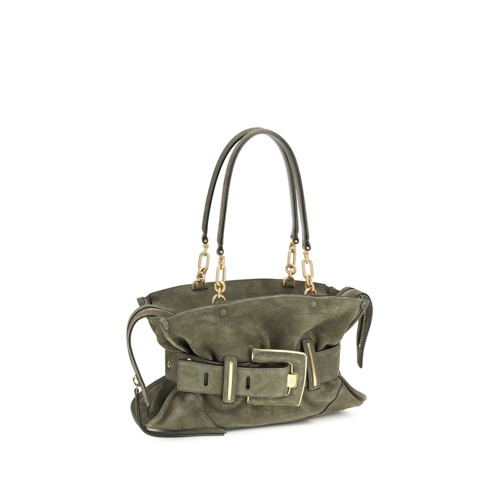 Bicolor Calf Leather Bos Taurus Handbag Bag