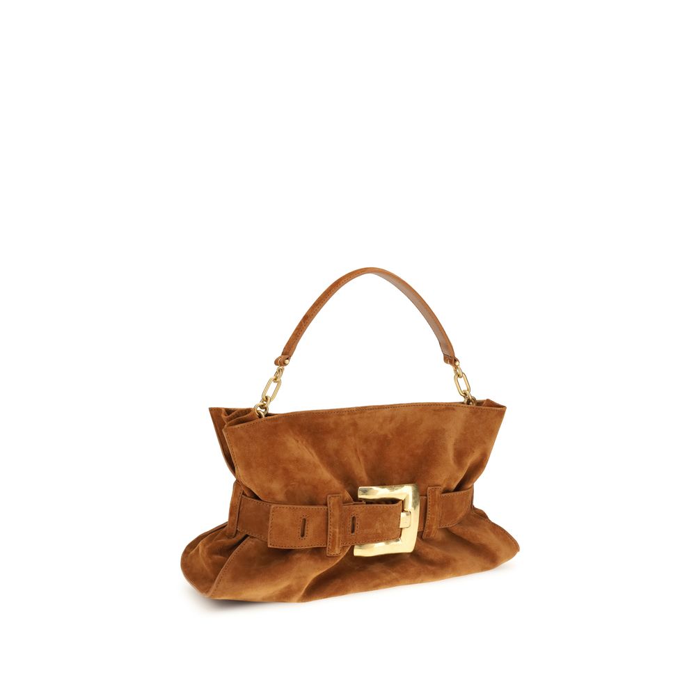 Brown Calf Leather Bos Taurus Handbag Bag