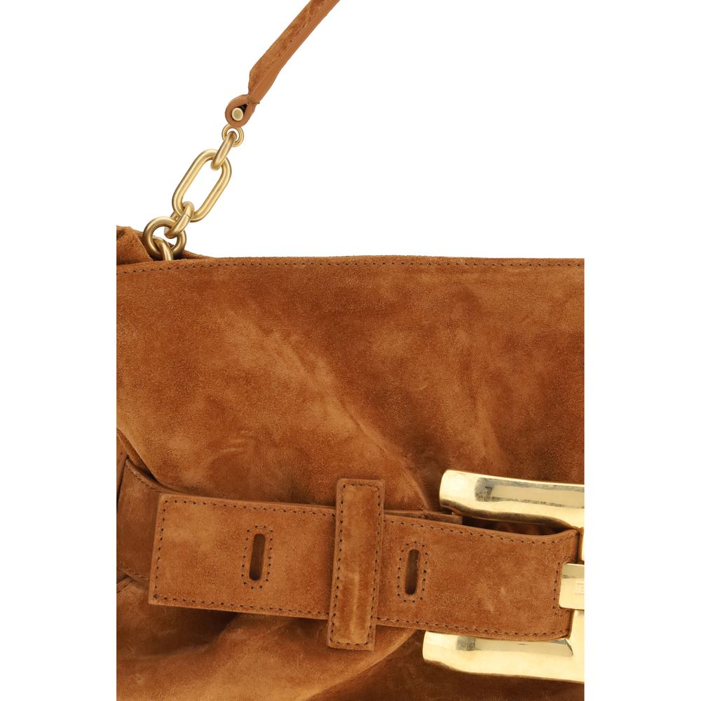Brown Calf Leather Bos Taurus Handbag Bag