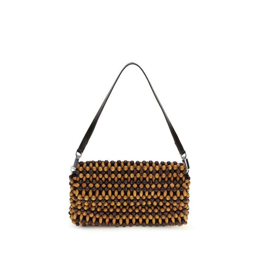 Staud 100% Wood shoulder bag in brown