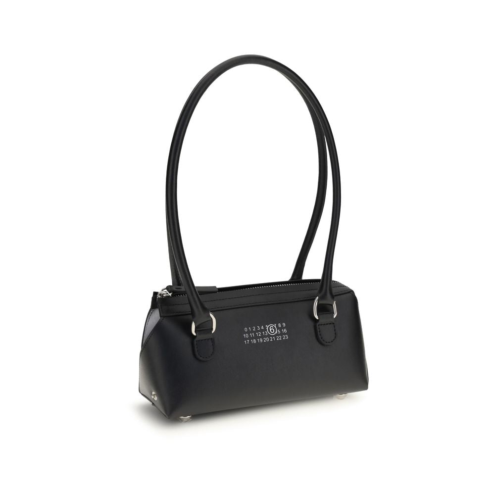 Black Calf Leather Bos Taurus Shoulder Bag