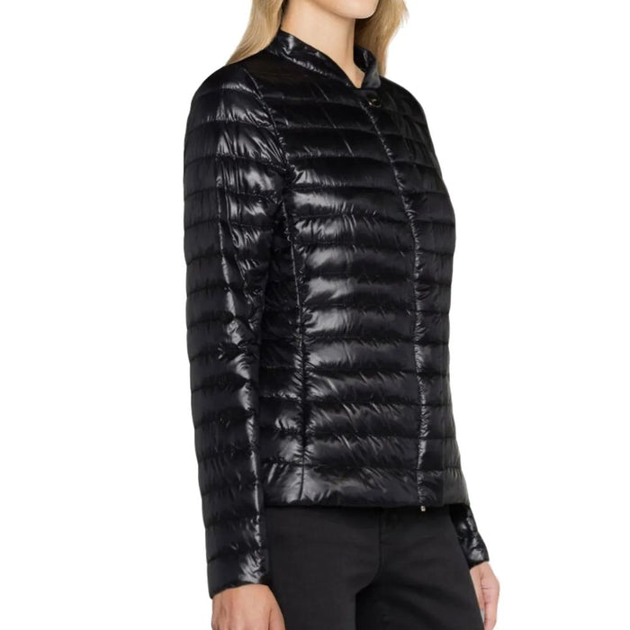 Herno 100% Polyamide down jacket in black — view 2