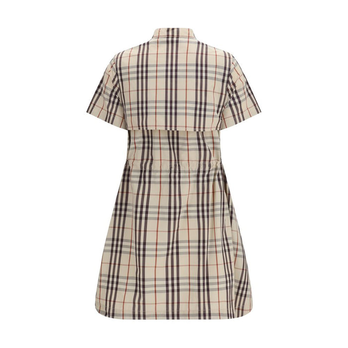 Burberry 100% Cotton dress in beige — view 2