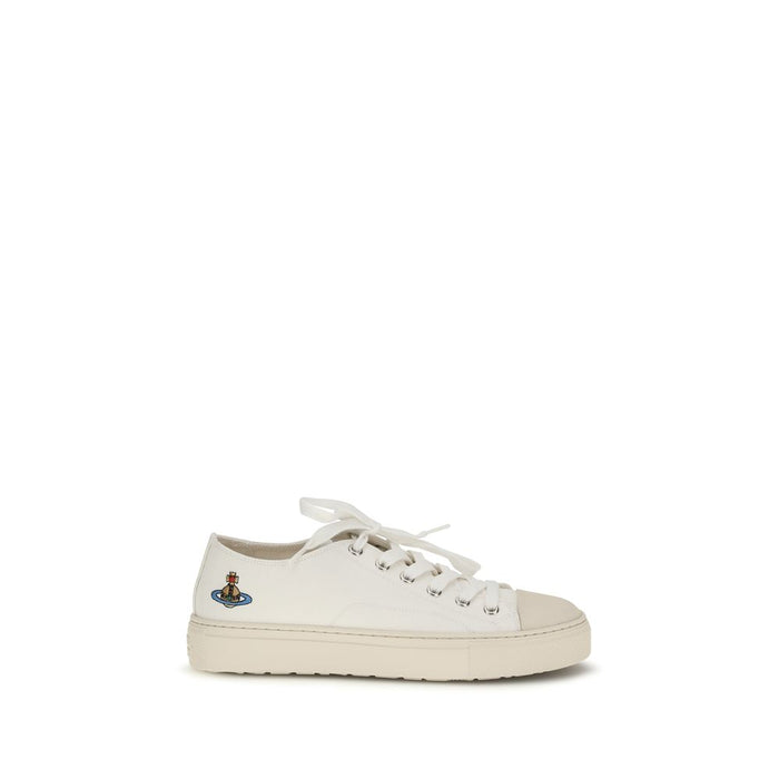 Vivienne Westwood Upper 100% Fabric sneaker in white