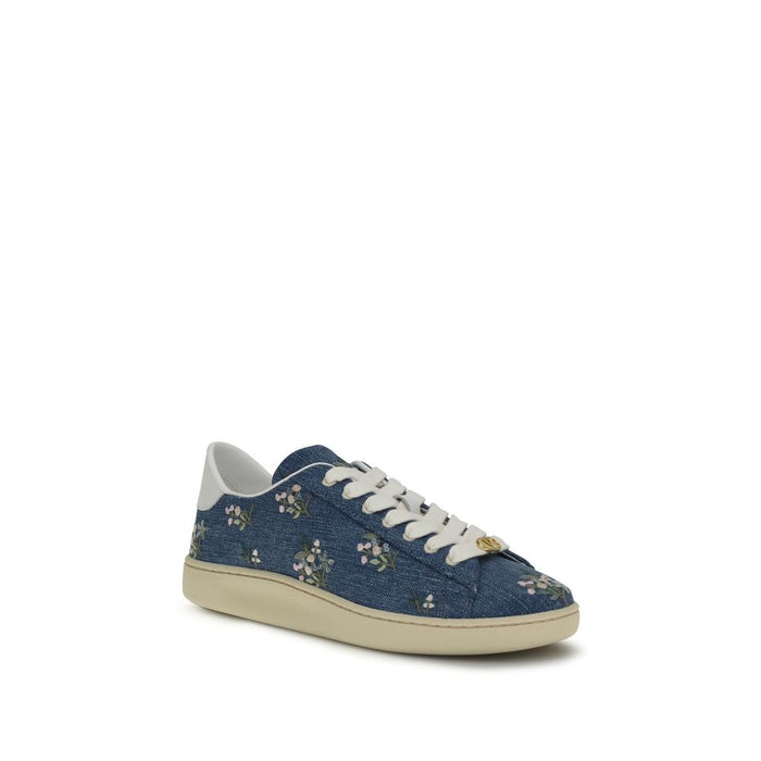 Valentino Garavani Upper 100% Fabric sneaker in blue — view 2