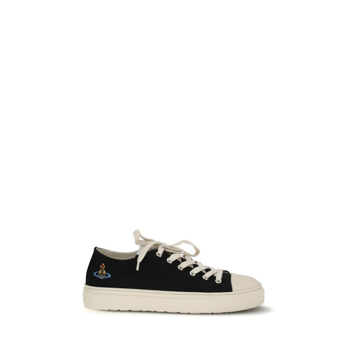 Vivienne Westwood Upper 100% Fabric sneaker in black