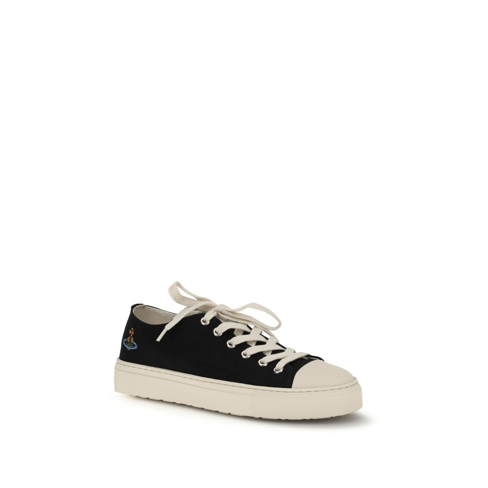 Vivienne Westwood Upper 100% Fabric sneaker in black — view 2
