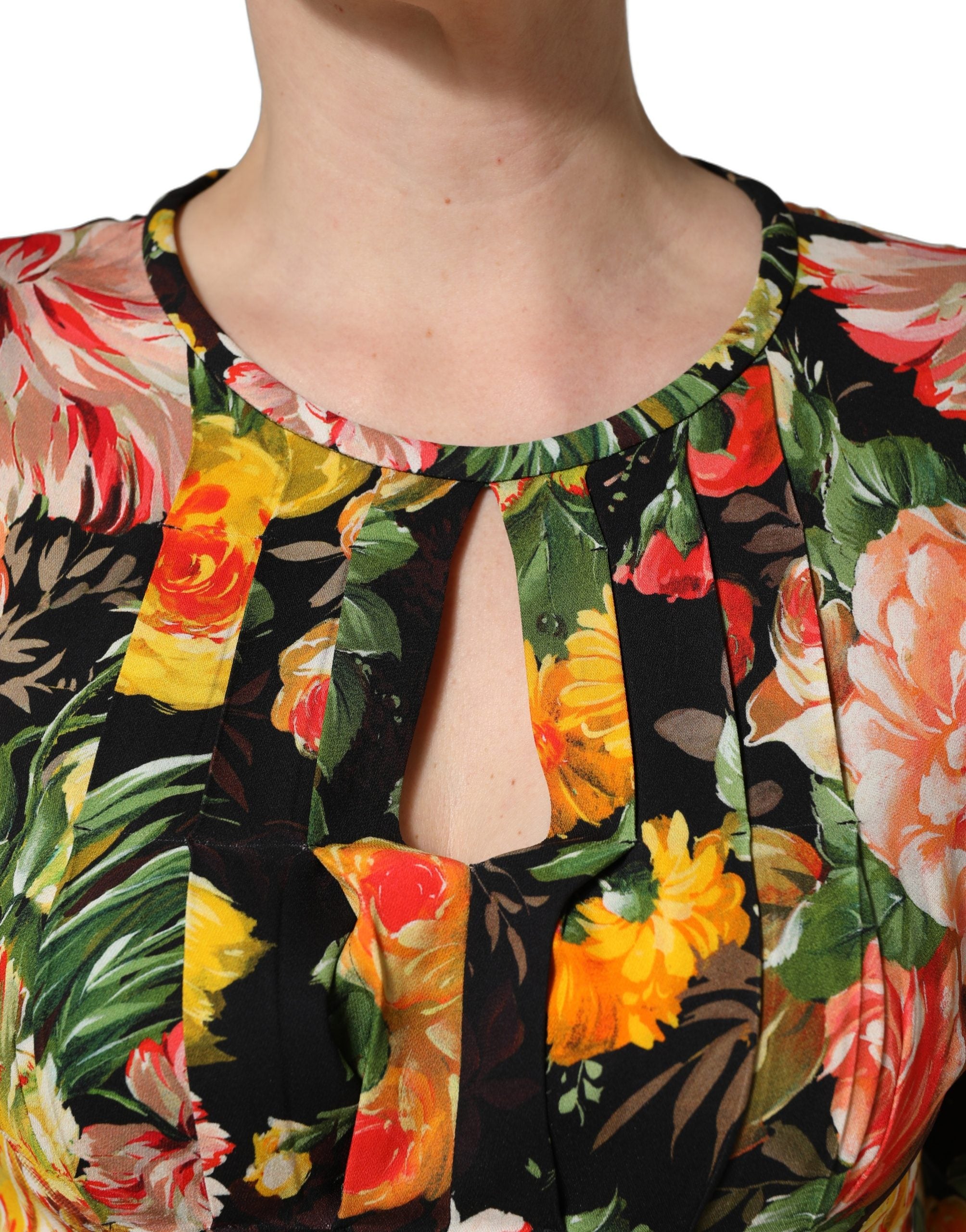 Dolce & Gabbana 100% Viscose dress in multicolor — view 2