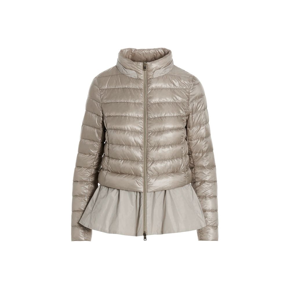 Herno 100% Polyamide down jacket in gray
