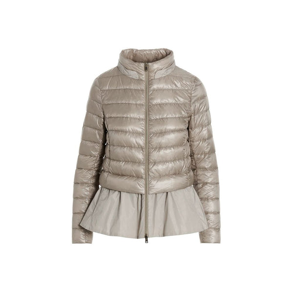 Herno 100% Polyamide down jacket in gray