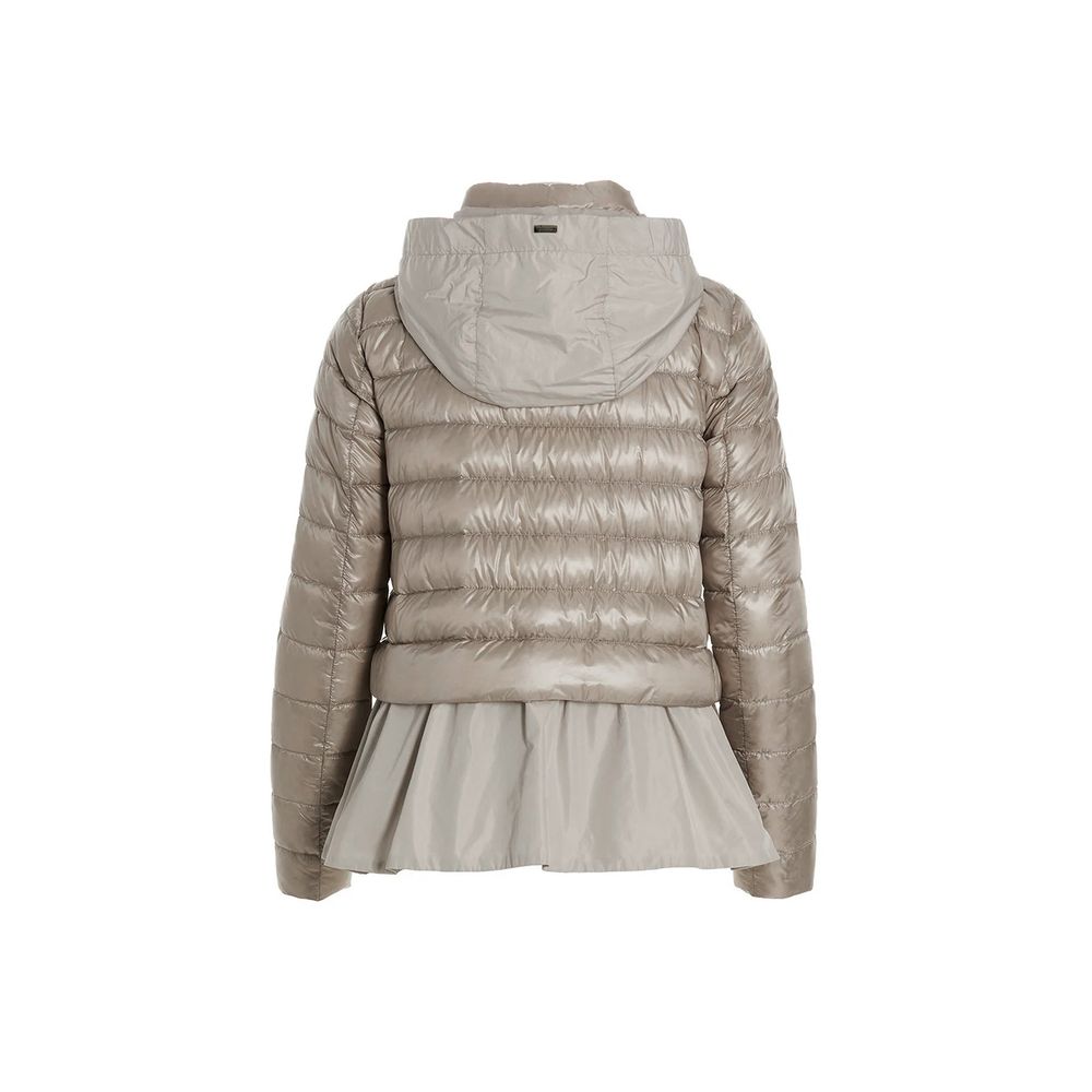 Herno 100% Polyamide down jacket in gray — view 2