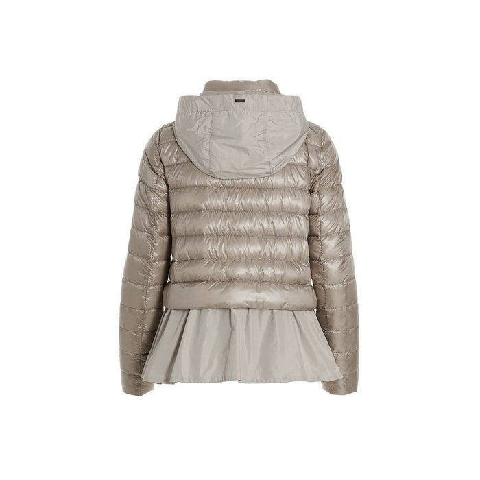 Herno 100% Polyamide down jacket in gray — view 2
