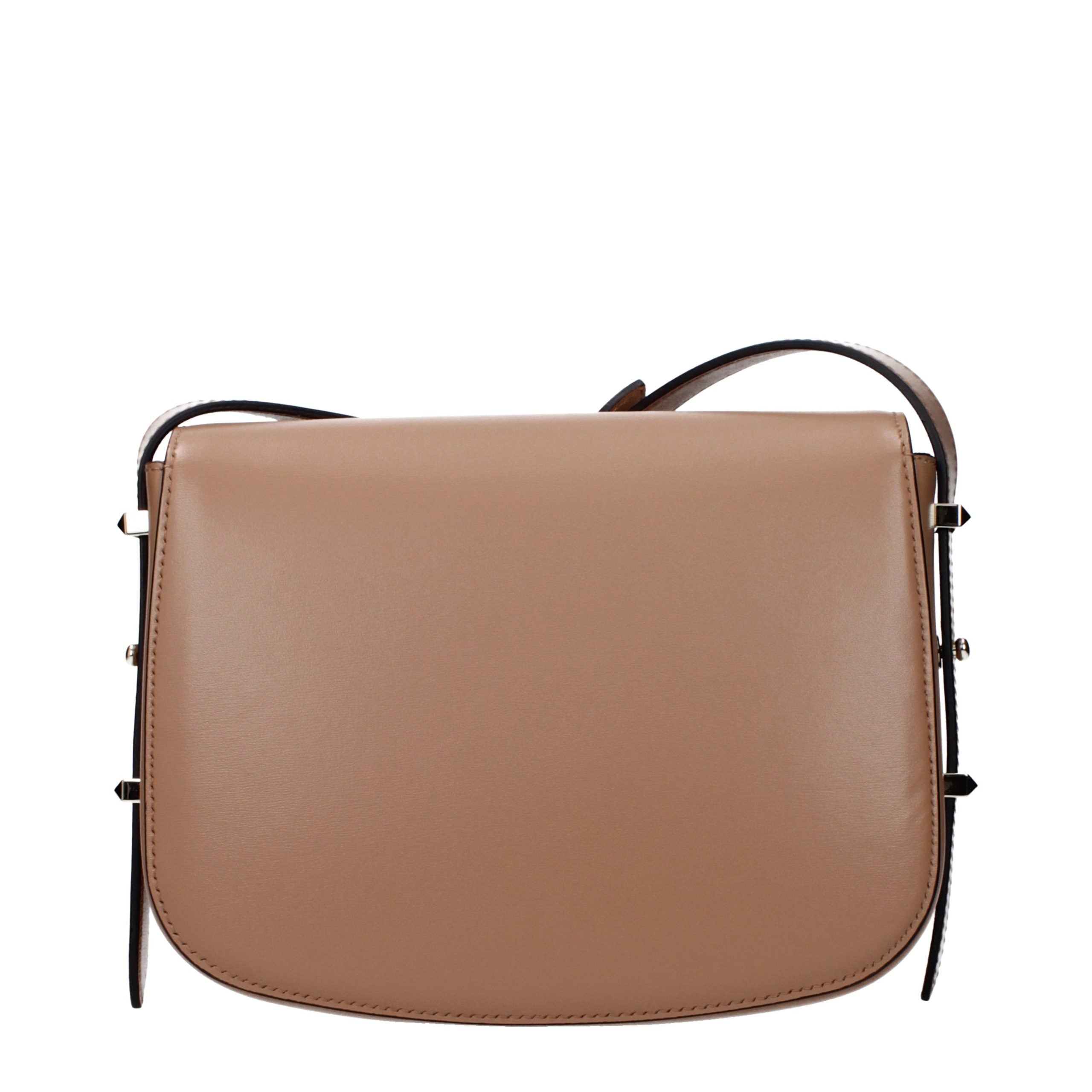 Jimmy Choo Leather crossbody bag in brown — view 3