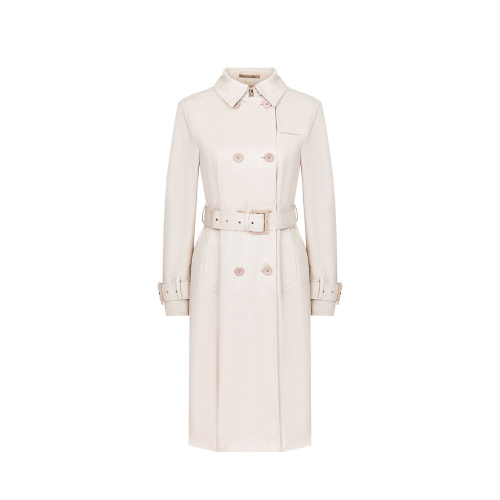 Herno 100% Cotton coat in white