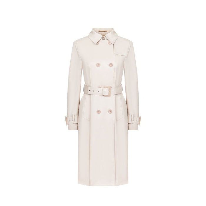 Herno 100% Cotton coat in white