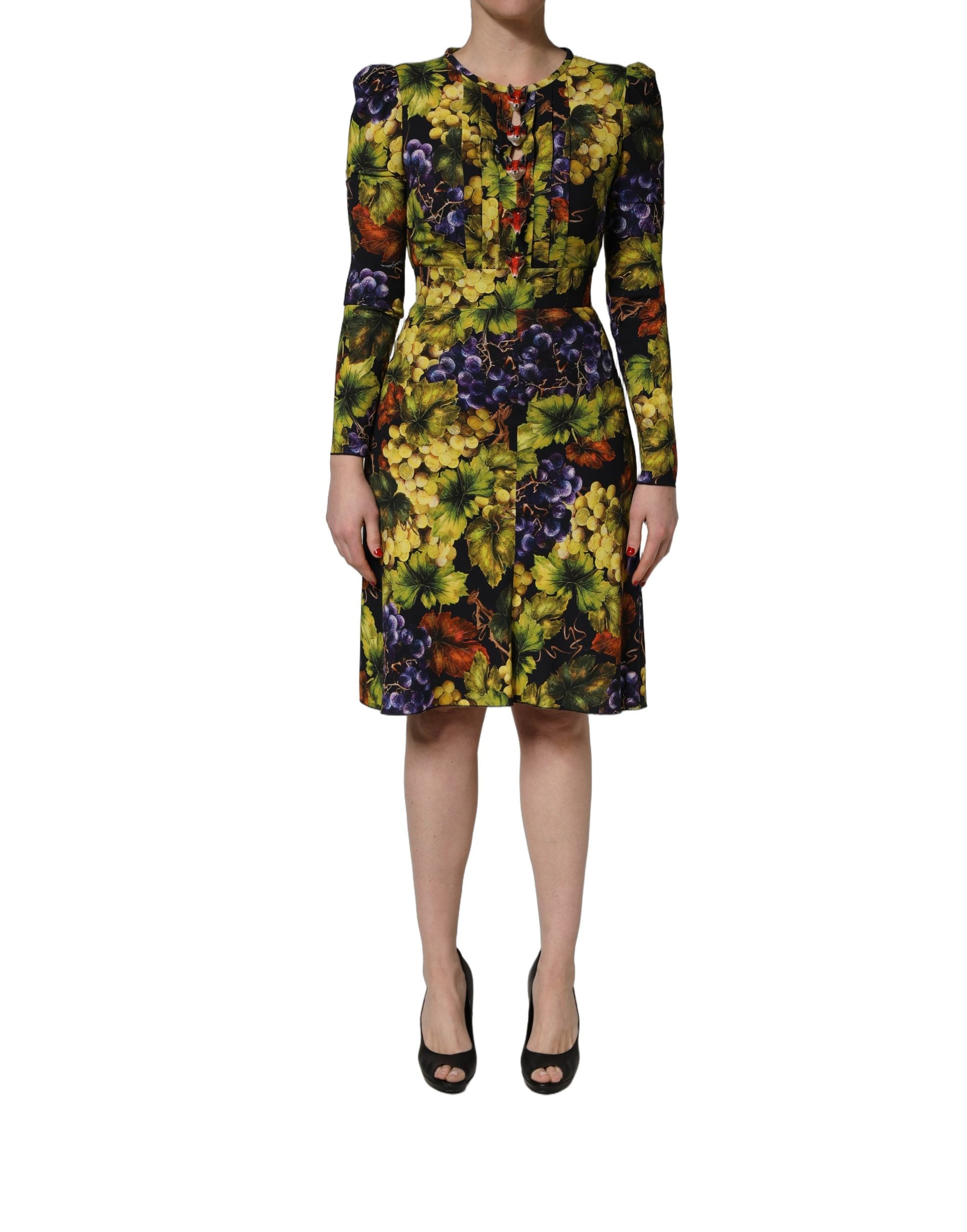 Dolce & Gabbana 97% Viscose 3% Elastane dress in multicolor — view 5