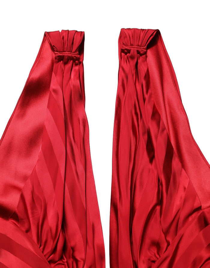 Dolce & Gabbana 100% Viscose (main) jumpsuit dress in red